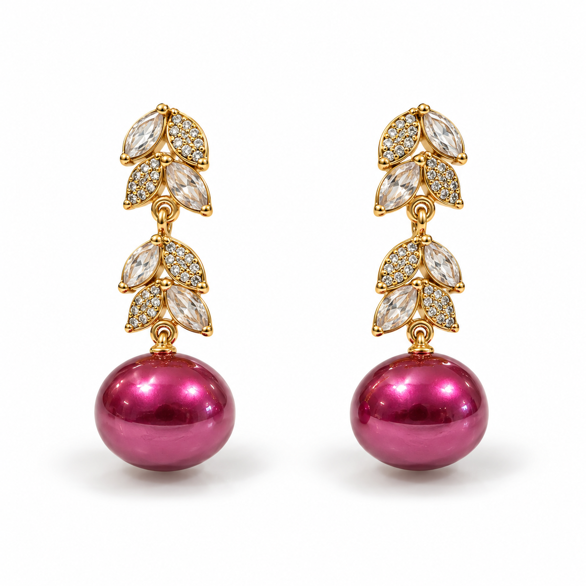 Rosalie Pearl Drop Earrings