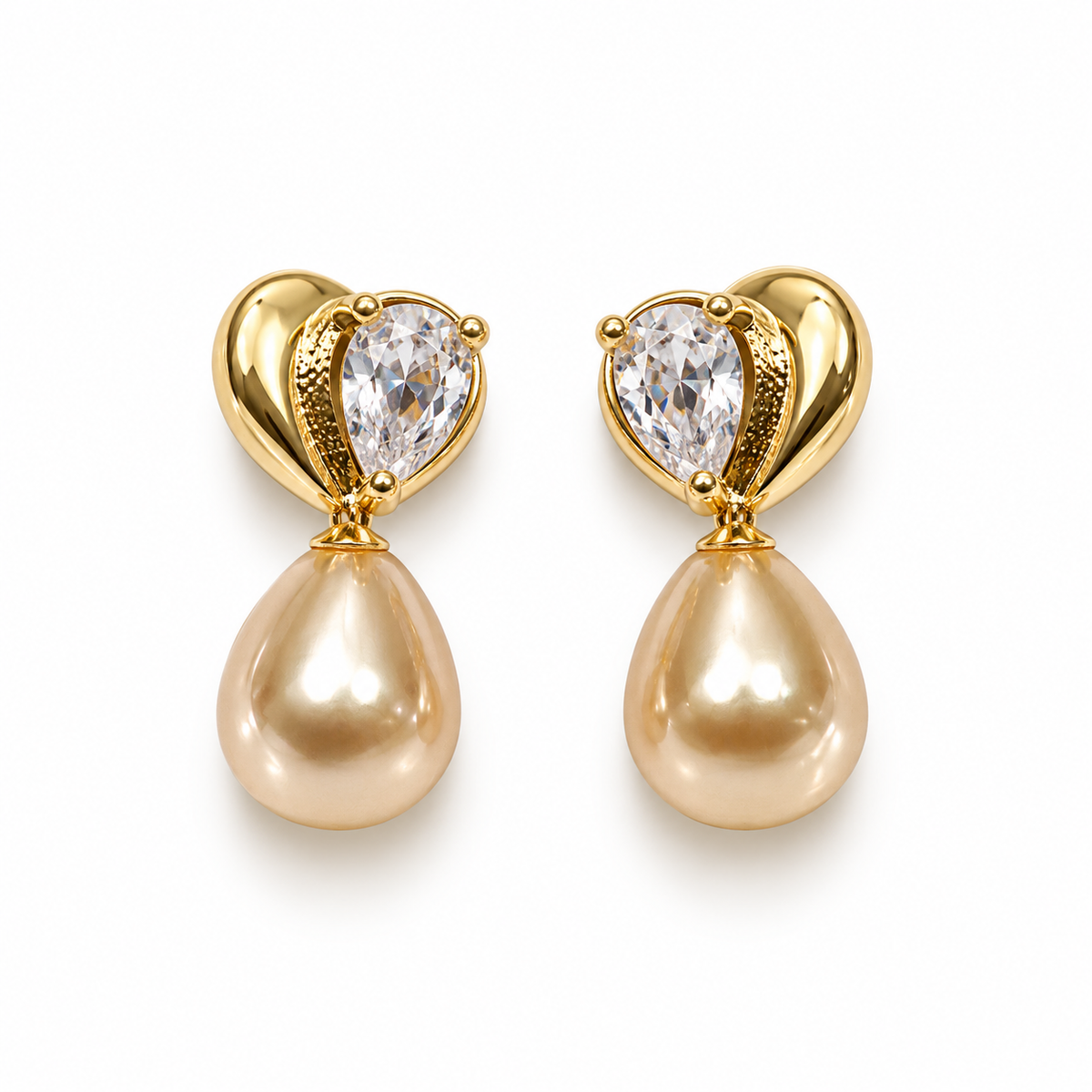 Camille Pearl Drop Earrings