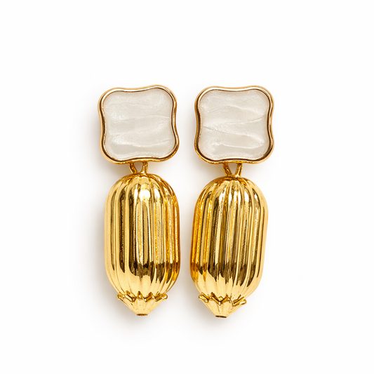 Pearl Luxe Drop Earrings