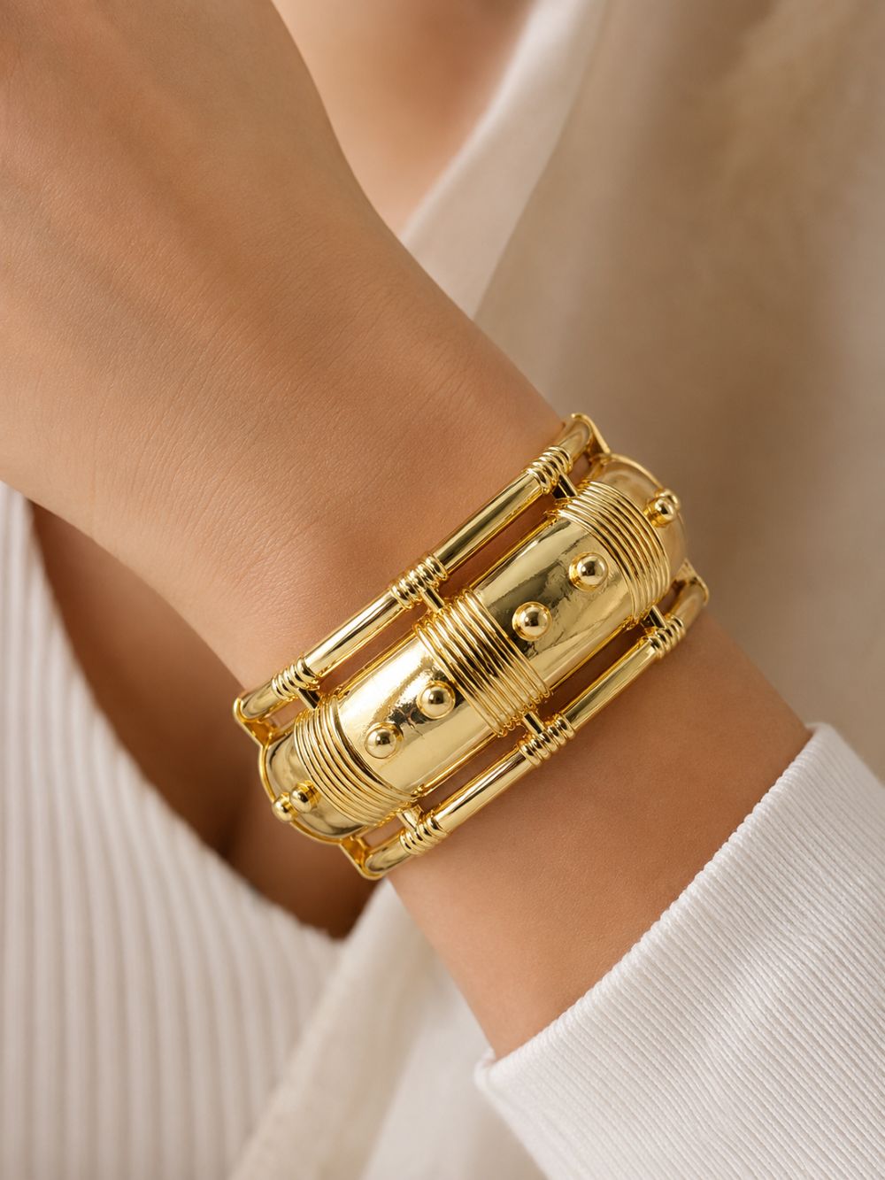 Monarch Luxe Cuff Bangle
