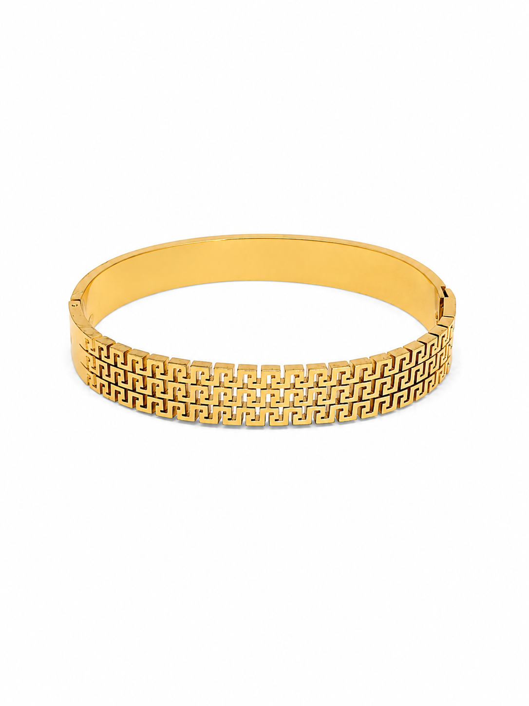Golden Greek Luxe Bangle