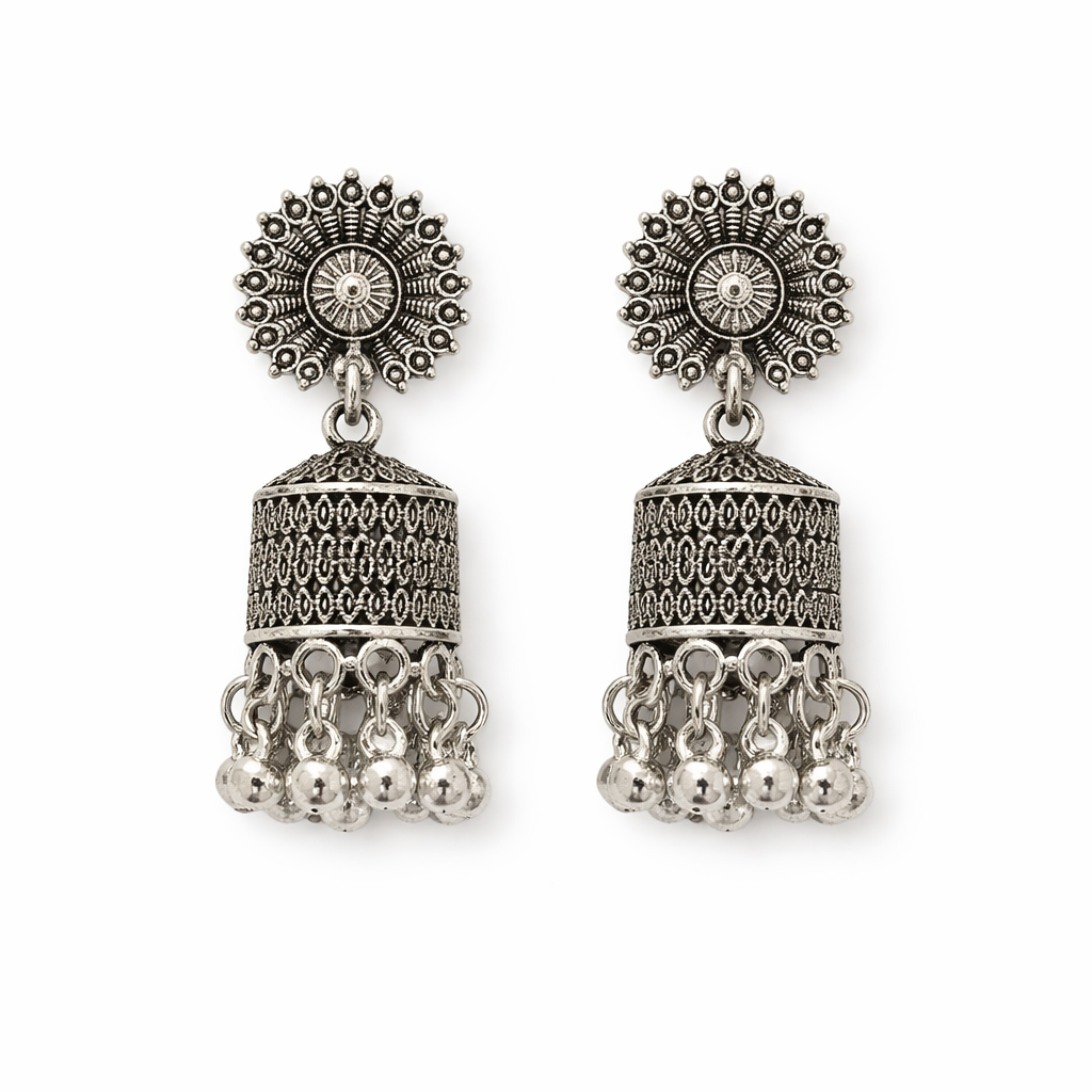 Morni Royale Jhumka Earrings