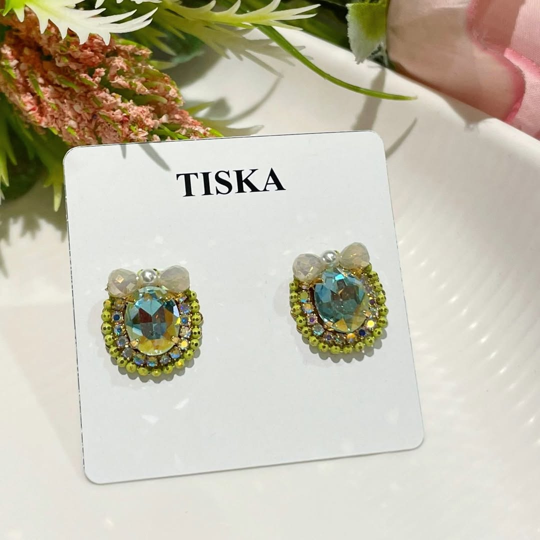 Iridescent Bloom Studs