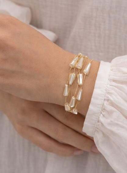 Pearl Layered Bracelet