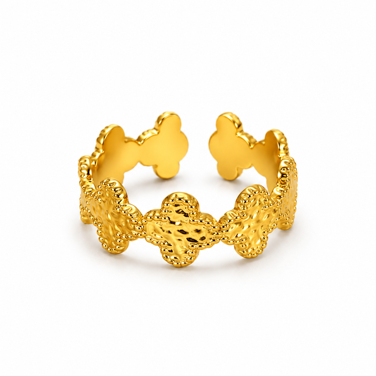Regal Motif Band Ring