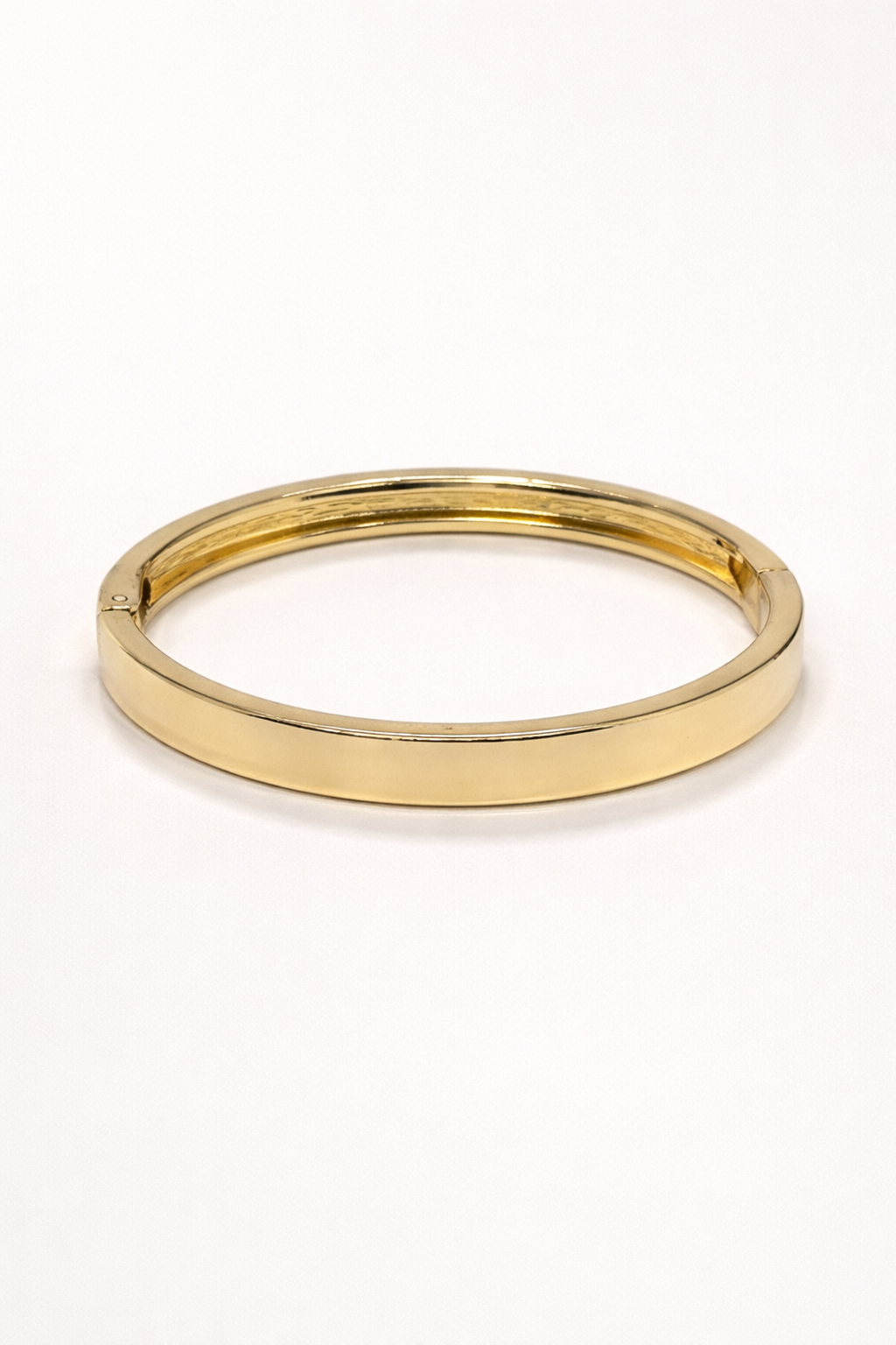 Classic Gold Sleek Cuff Bracelet ( Anti Tarnish)
