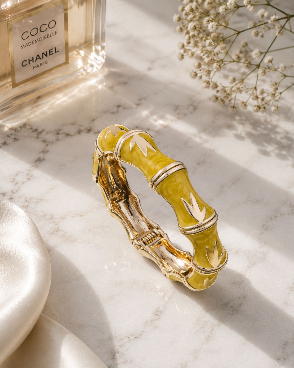 Monaco Luxe Bamboo Kada Bracelet