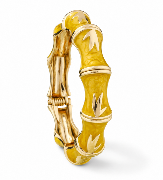 Monaco Luxe Bamboo Kada Bracelet