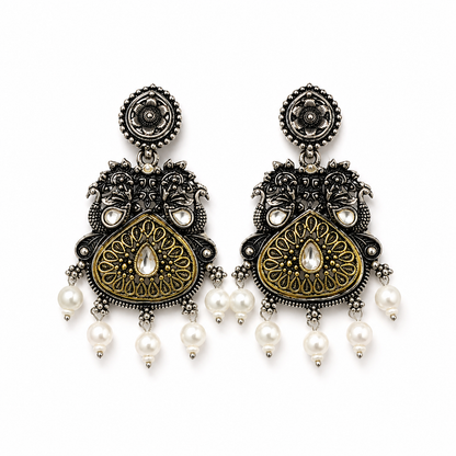 NoorRaj Pearl Statement Earrings
