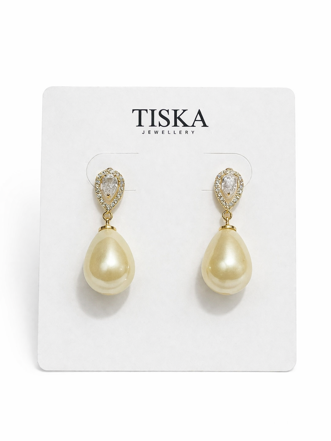Pearl Drop Elegance Earrings