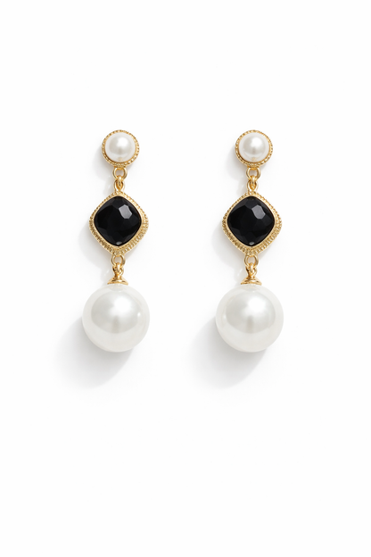 Moonlight Pearl Elegance Earrings