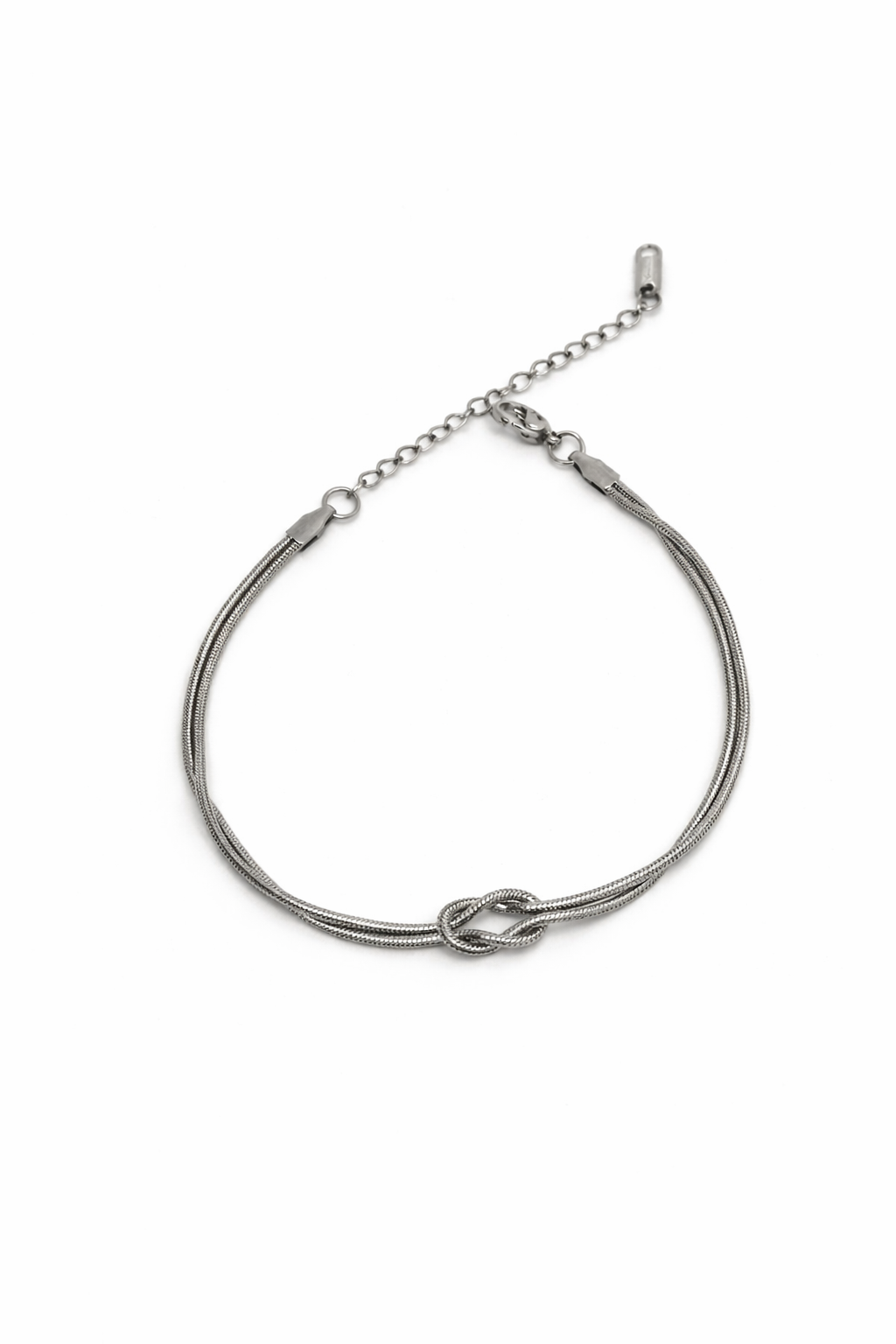 Infinity Knot Chain Bracelet (Gold & Silver)
