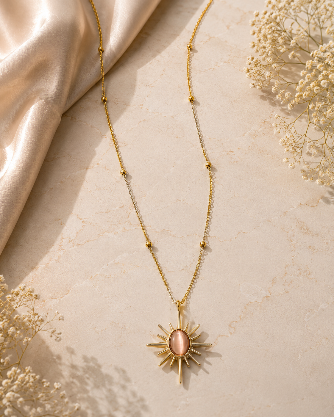 Solstice Radiance Pendant Necklace