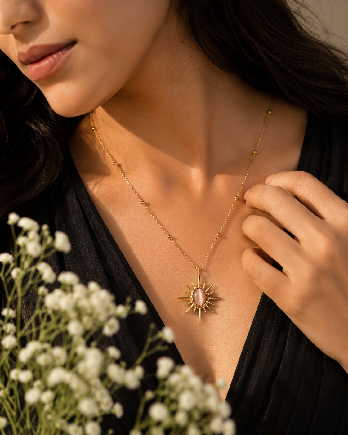 Solstice Radiance Pendant Necklace