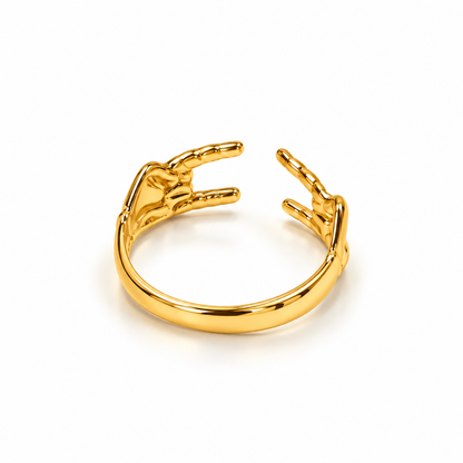 Amara Gold Embrace Ring