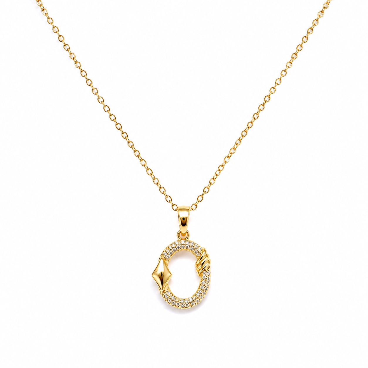 Aurora Halo Pendant Necklace