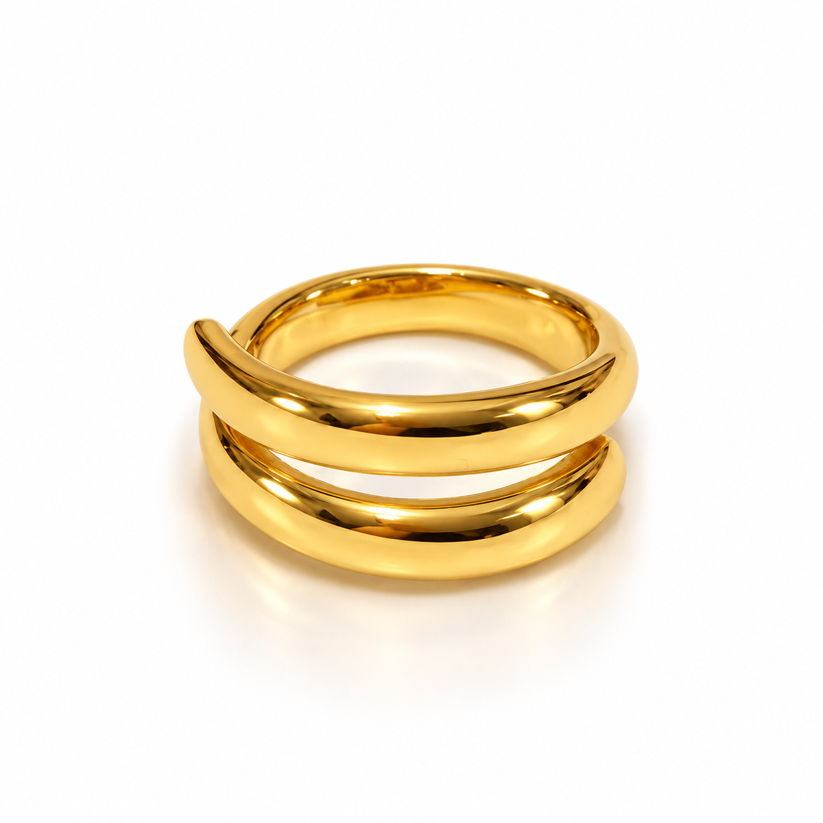 Sienna Gold Wrap Ring