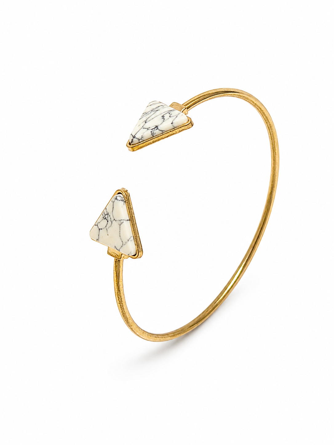 Ivory Arrow Luxe Cuff