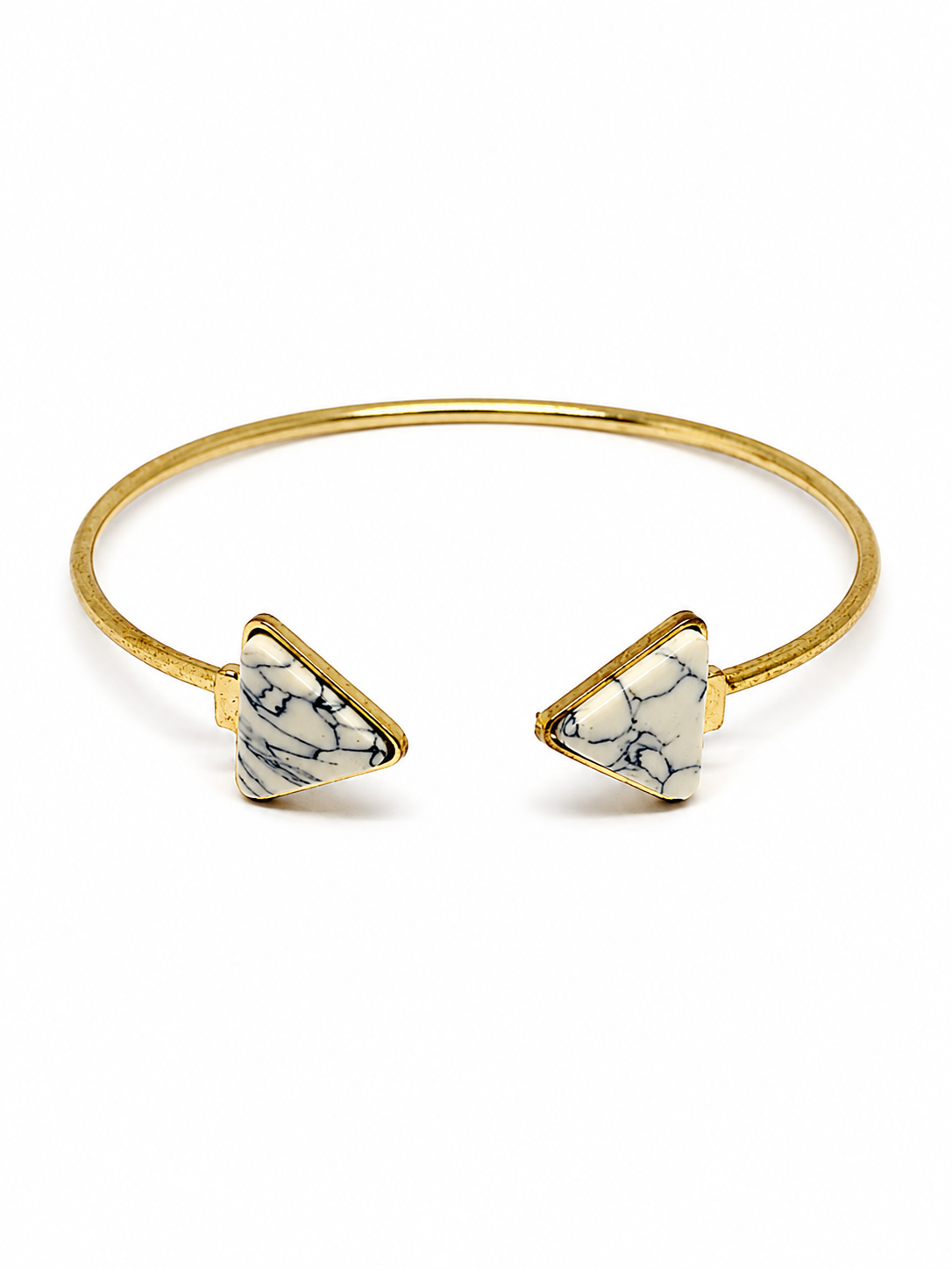 Ivory Arrow Luxe Cuff