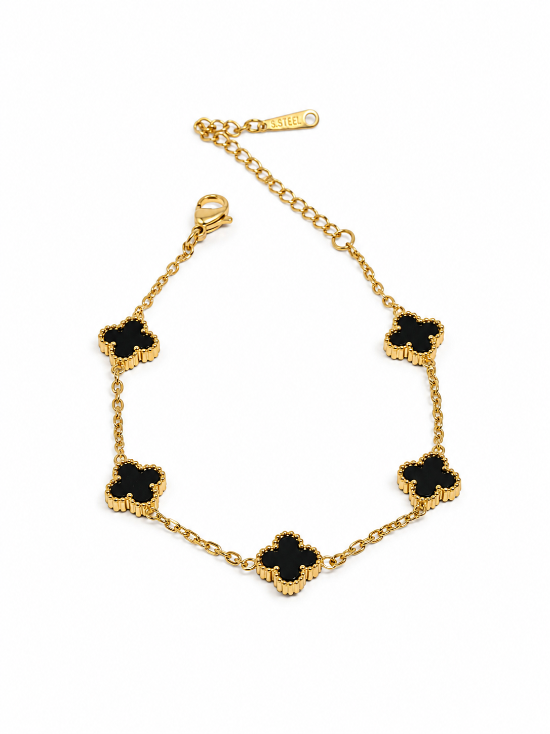 Noir Clover Luxe Bracelet
