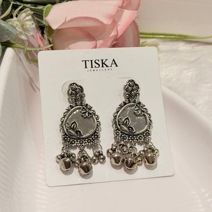 DeepJyot Oxidised Earrings
