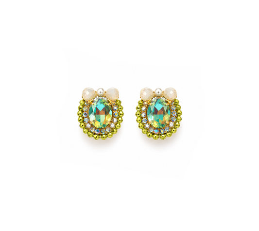 Iridescent Bloom Studs