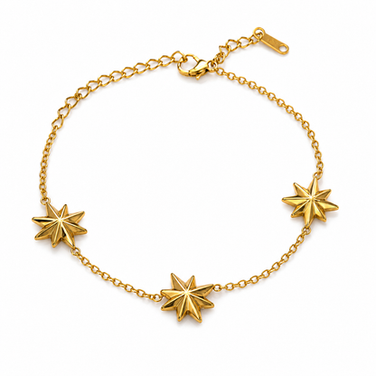Celestial Star Bracelet (Anti-Tarnish)