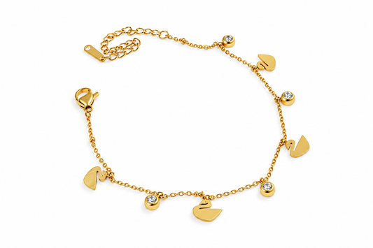 Swan Charm Bracelet