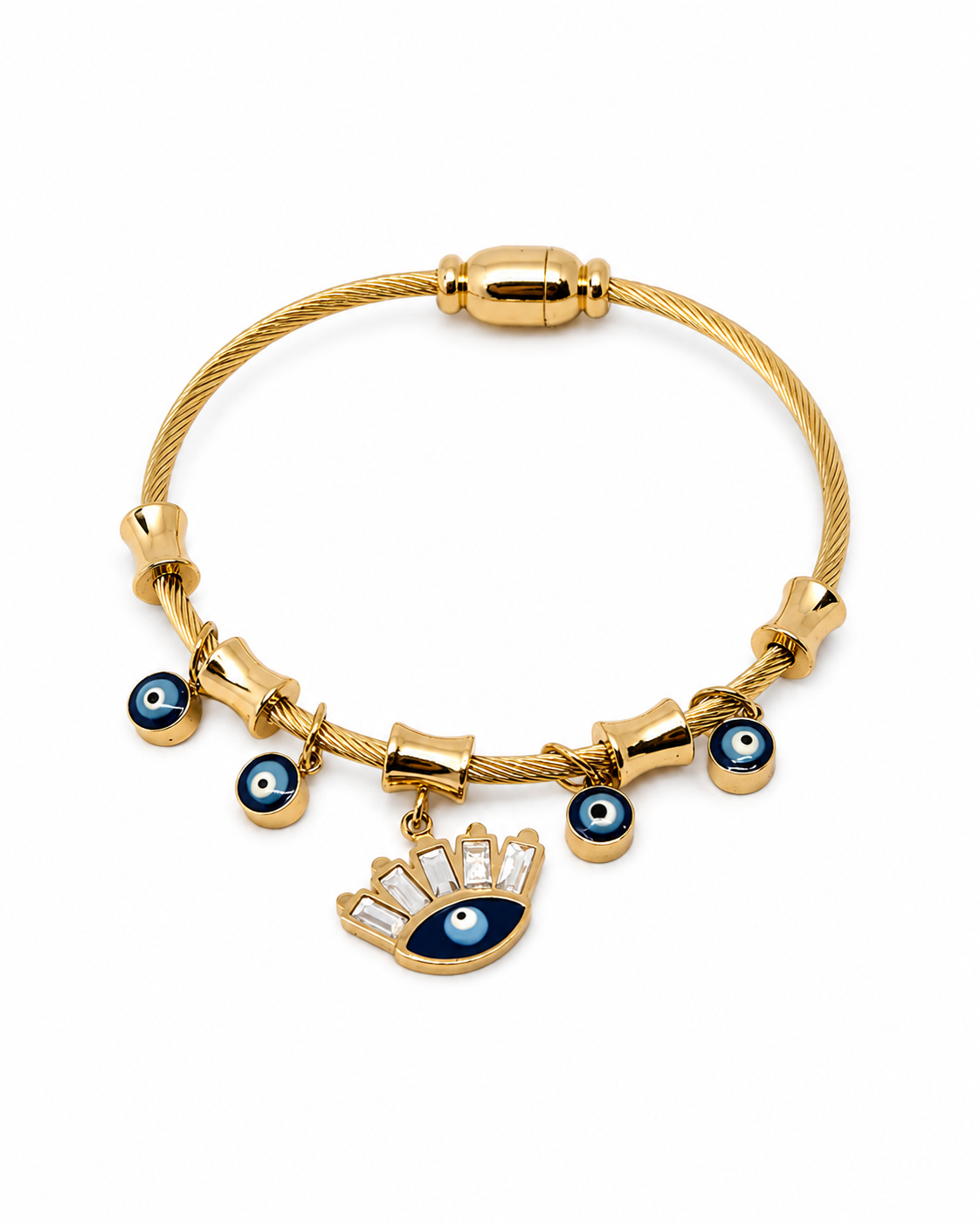 Aurelia Evil Eye Charm Bracelet