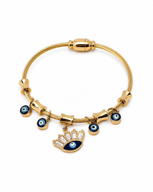 Aurelia Evil Eye Charm Bracelet