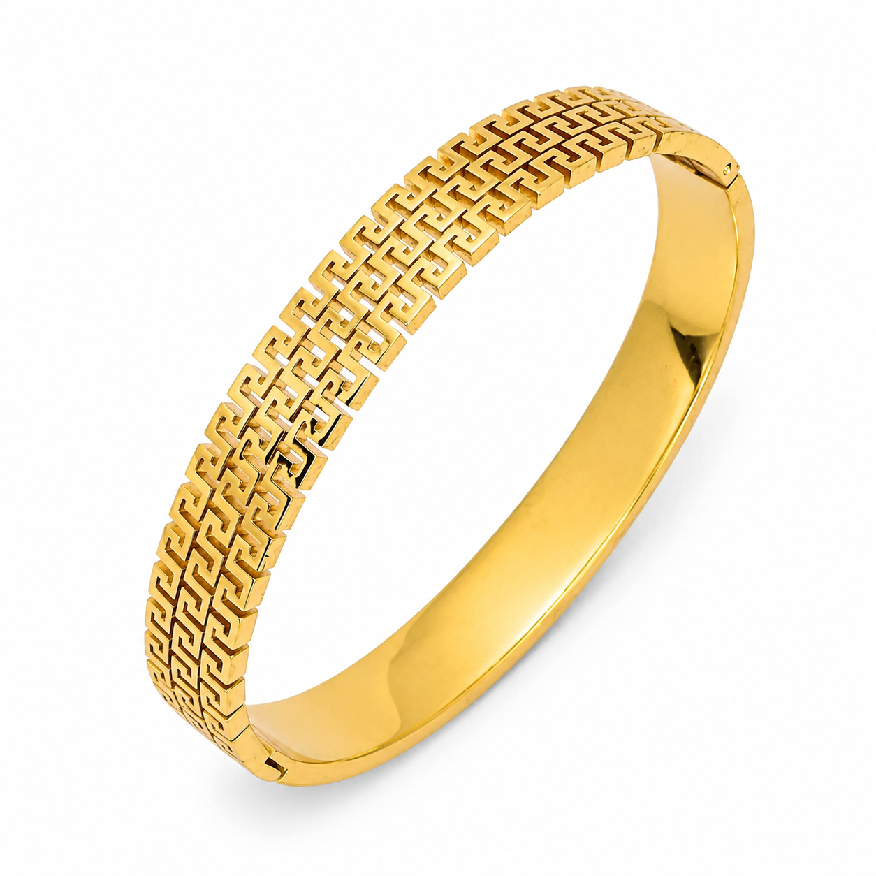 Golden Greek Luxe Bangle