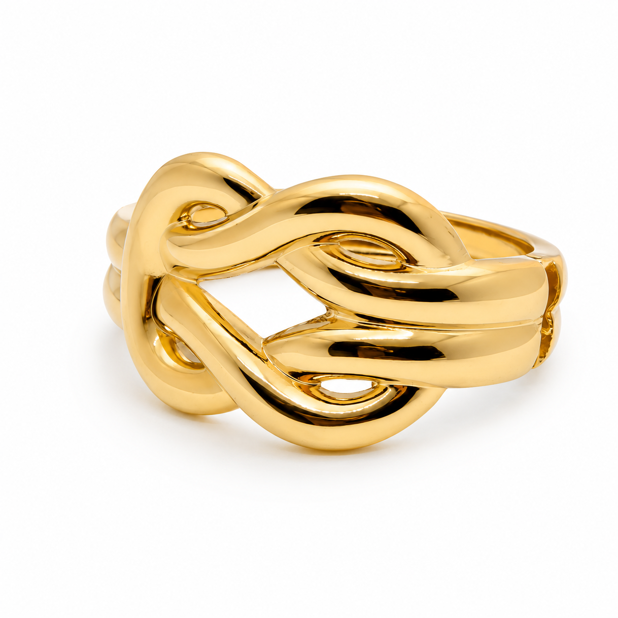 Aurora Knot Luxe Bangle Kada Bracelet