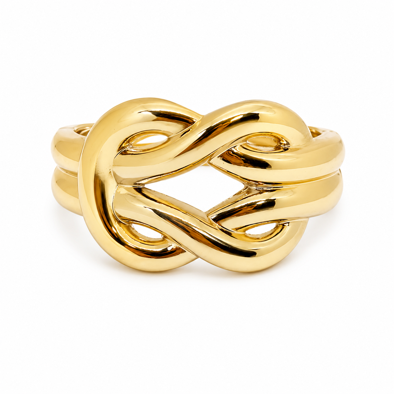 Aurora Knot Luxe Bangle Kada Bracelet