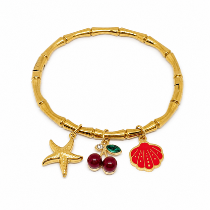 Coastal Charm Bamboo Bracelet