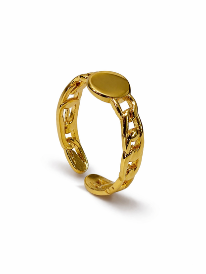 Chain Link Disc Ring