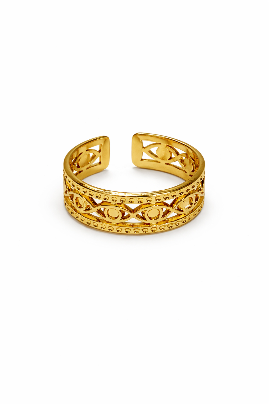 Vintage Filigree Cuff Ring