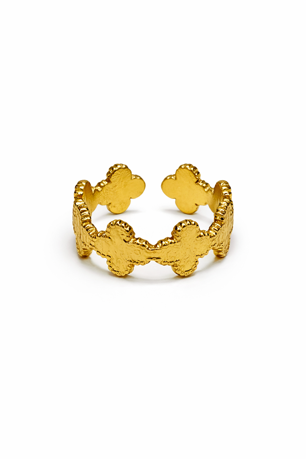 Regal Motif Band Ring