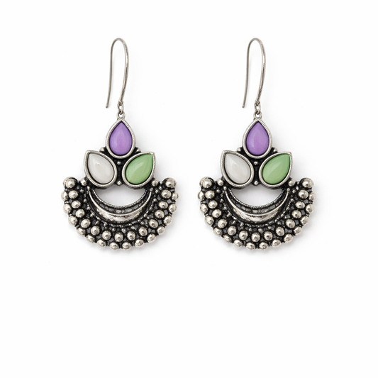 Noor Pastel Chaand Earrings