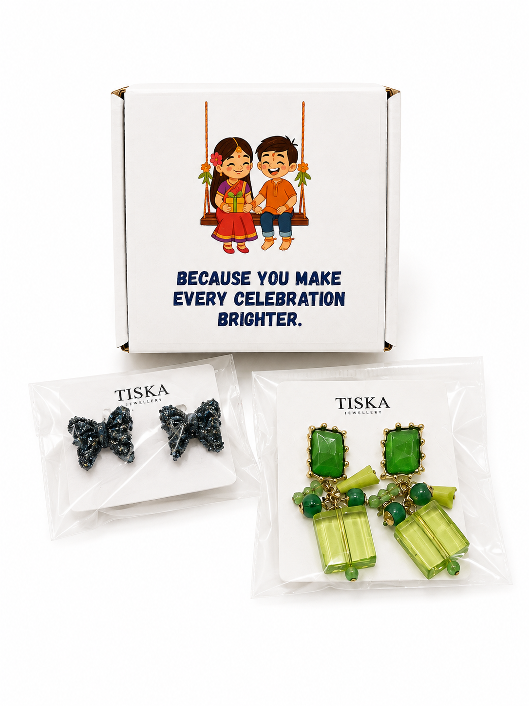 TISKA Sisterhood Luxe Raksha Bandhan Gift Box (