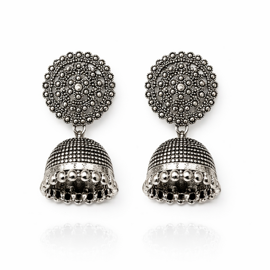Noor Classic Stud Jhumka Earrings