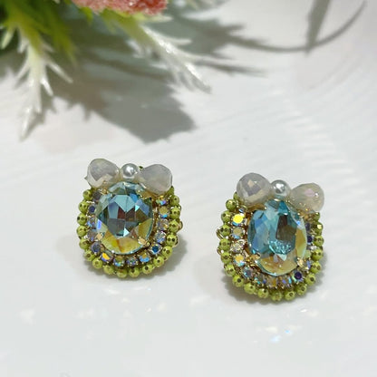 Iridescent Bloom Studs