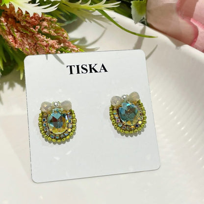Iridescent Bloom Studs