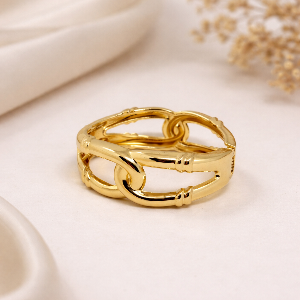 Infinity Knot  cuff Bracelet (Anti Tarnish)